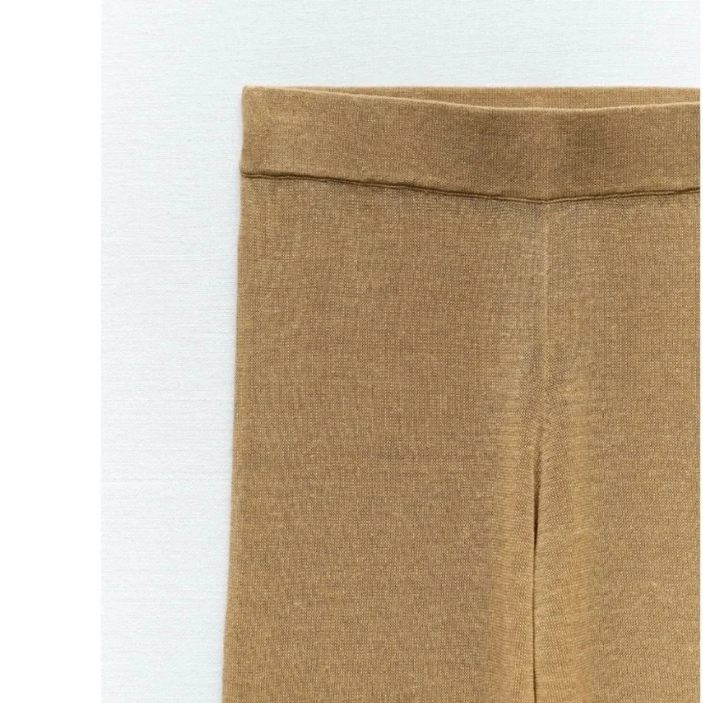 Zara Linen Sheer Beach Pants